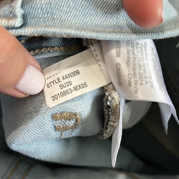 Madewell 9” Mid-Rise Skinny Crop Jeans Size 23 - Picture 10 of 13